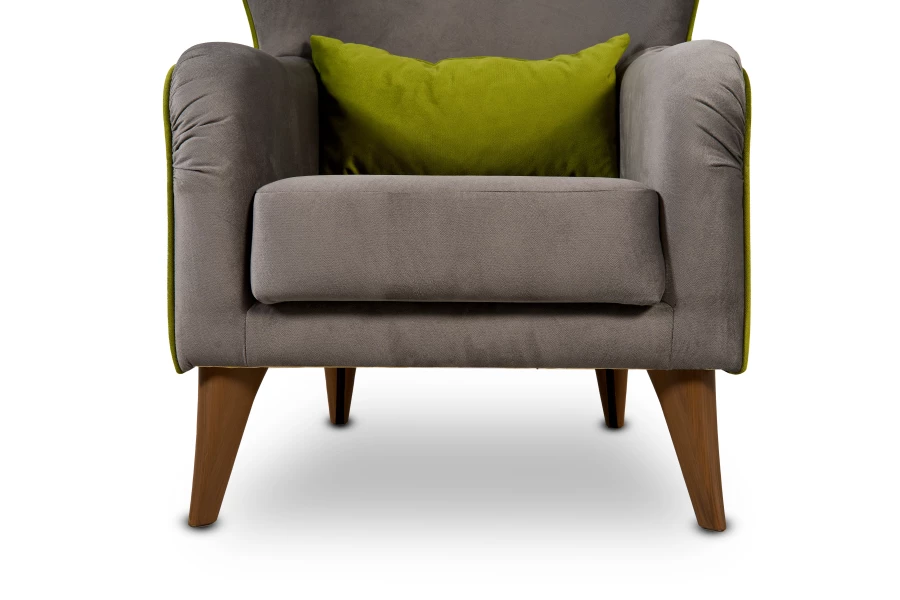 Кресло мягкое Вояж 7, анатомическое, графитовый, 72х94х94 см (изображение №7)