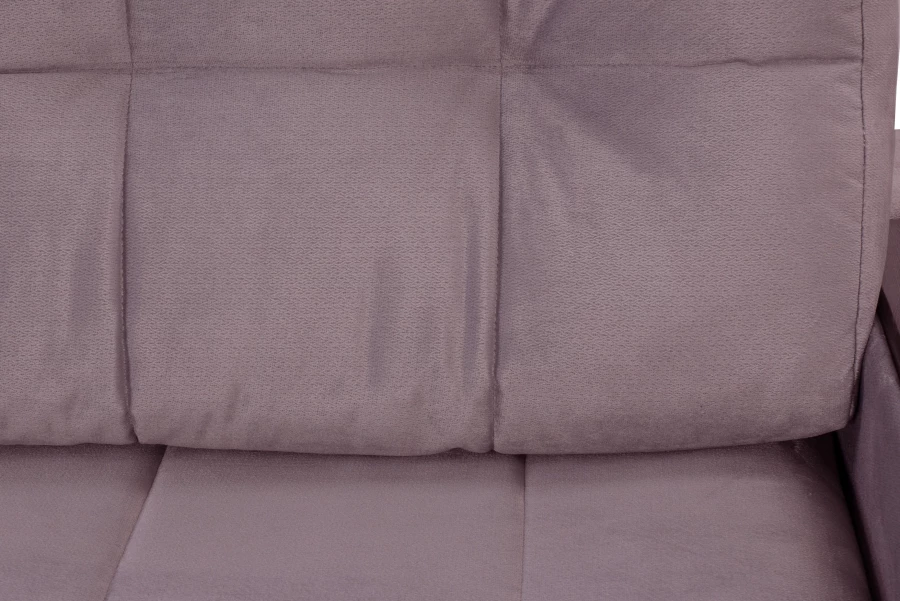 Диван-кровать Татьяна 5 БД Optima велюровый, с ящиком для белья, механизм Еврокнижка, какао велюр, 234х117х100см (изображение №8)