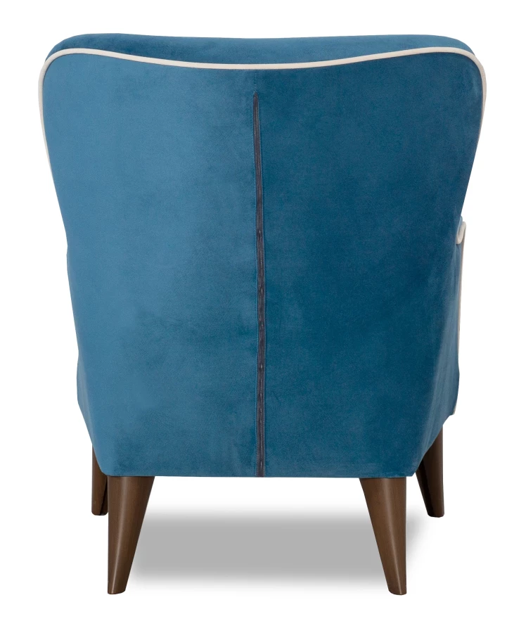 Кресло мягкое Вояж 7, анатомическое, синий, 72х94х94 см (изображение №6)