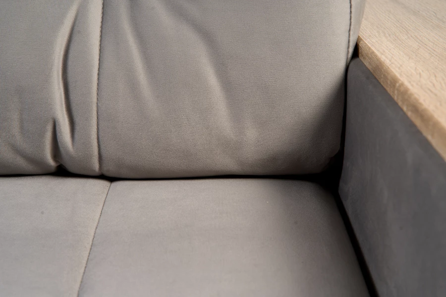 Диван-кровать Элегант 2022, серый 253х106х99 см (изображение №5)