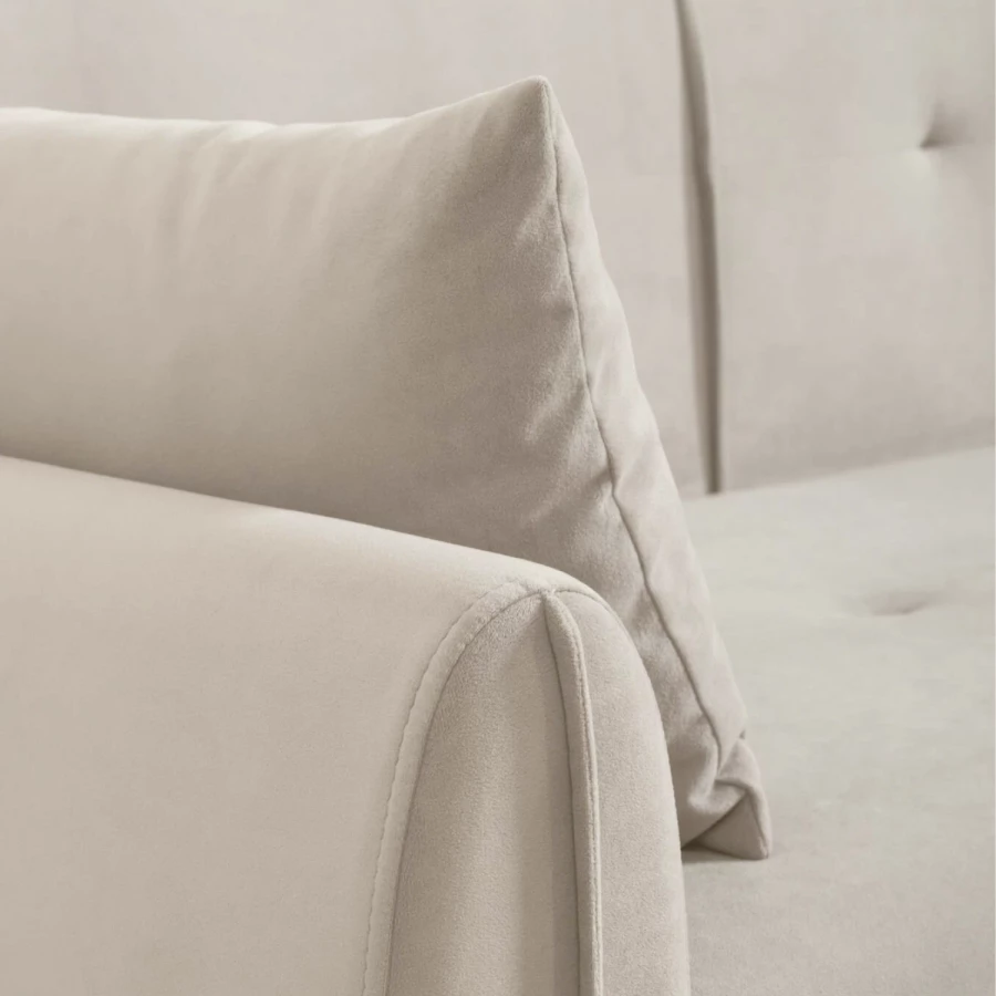 Диван - кровать раскладной Тога, бежевый, 170х92х82 см (изображение №6)