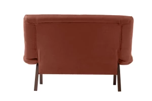 Второе фото. Кресло Каир, терракотовая замша, 130х73х88 см