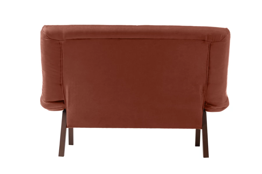 Кресло Каир, терракотовая замша, 130х73х88 см (изображение №8)
