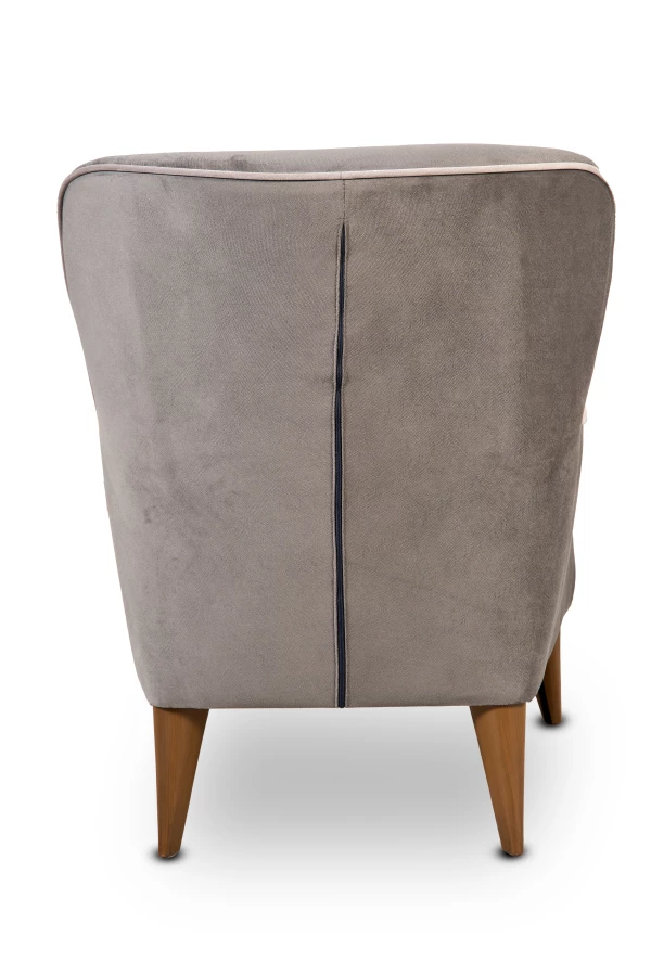 Кресло мягкое Вояж 7, анатомическое, графитовый, 72х94х94 см (изображение №5)