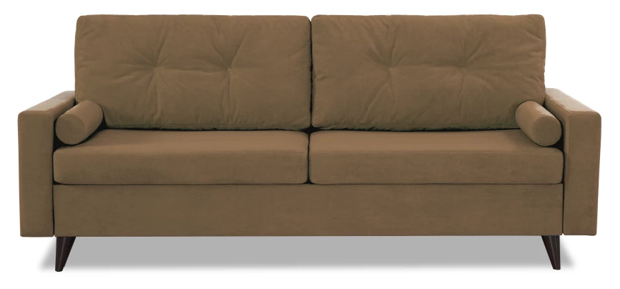 Диван-кровать Фидель, бежево-коричневый, 231х103х98 см (изображение №3)