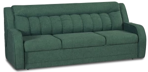 Прямой диван-кровать Блистер, раскладной, зеленый, 231х96х96 см