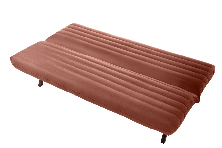 Диван-кровать Каир (БД), терракотовый, замша, 188х73х88 см (изображение №10)
