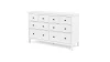 Комод с 8 ящиками - аналог IKEA HEMNES / ХЕМНЭС/ ХЕМНЕС / КЫМОР / ИКЕА 108х131х50 см, белый