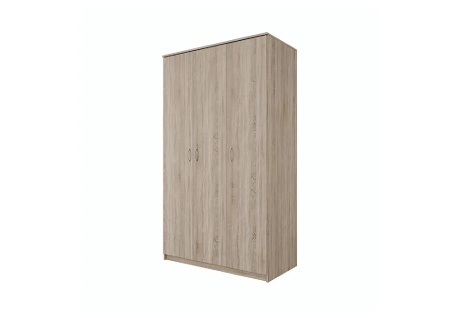 Шкаф трехстворчатый Пегас - аналог IKEA KLEPPSTAD,116х58х202,сонома (изображение №1)