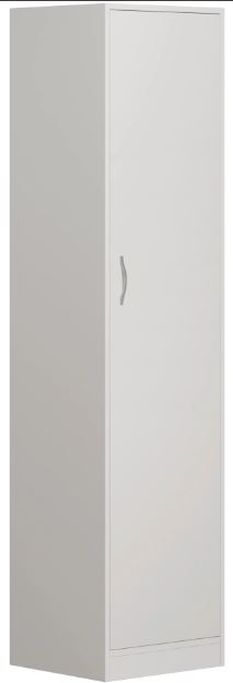 Шкаф ОРИОН 1 дверь - аналог IKEA KLEPPSTAD, 175,2x55x41.3 см, белый
