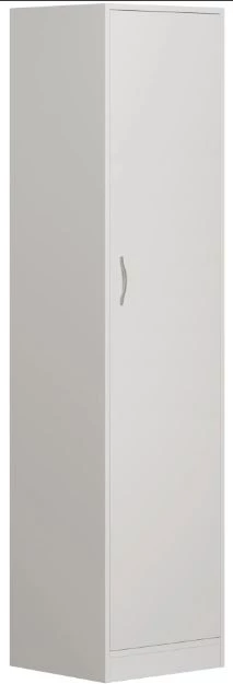 Шкаф ОРИОН 1 дверь - аналог IKEA KLEPPSTAD, 175,2x55x41.3 см, белый (изображение №2)