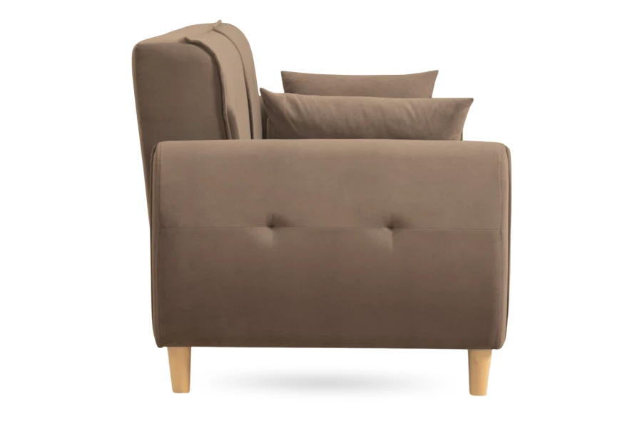 Диван- кровать раскладной Тога, какао, 170х92х82 см (изображение №7)