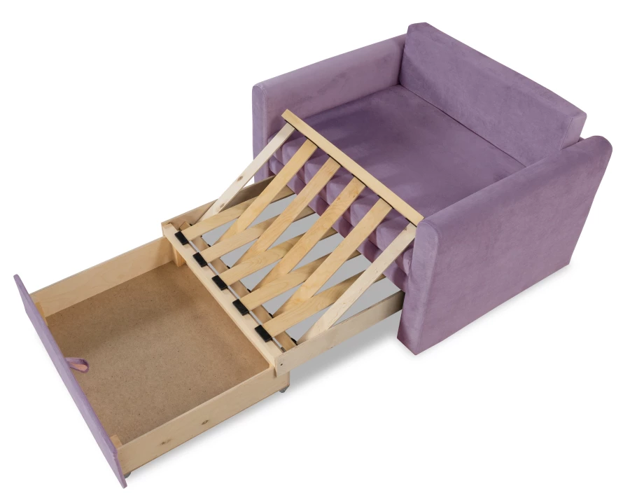 Прямой диван-кровать Юнат 2, 106х87х94 см (изображение №7)