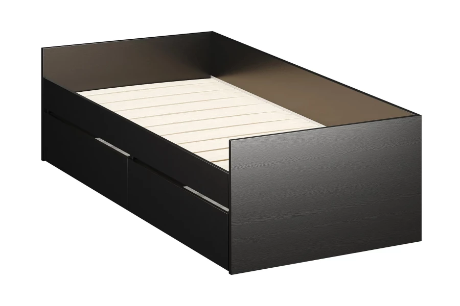 Кровать раздвижная Кастор - аналог IKEA KULLEN,90х200,венге (изображение №1)