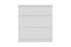 Комод 3 ящика Кастор - аналог IKEA KULLEN,65х39,6х71,6 ,белый (изображение №3)