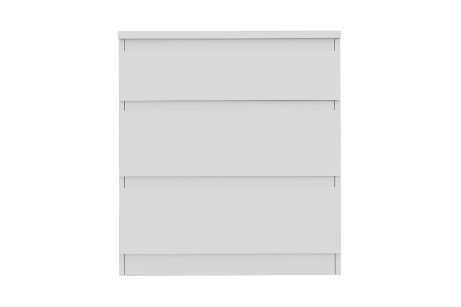 Комод 3 ящика Кастор - аналог IKEA KULLEN,65х39,6х71,6 ,белый (изображение №3)