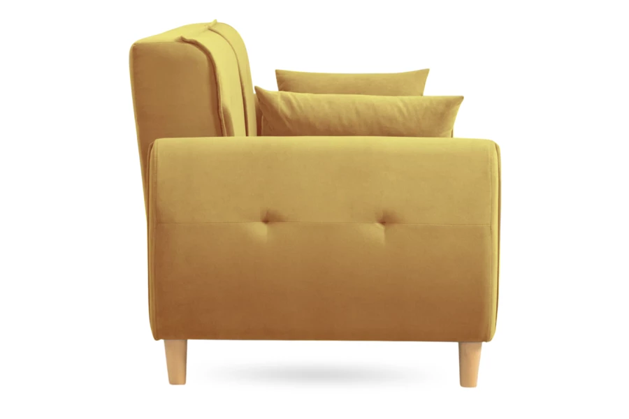 Диван - кровать Тога,  горчичный,  170х92х82 см (изображение №7)