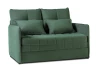 Диван-кровать Панда, велюровый, раскладной, зеленый, 145х101х100 см
