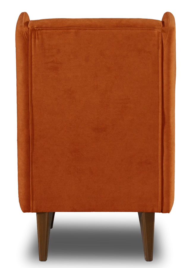 Кресло мягкое Градара, велюр, анатомическое, терракотовый, 66х84х102 см (изображение №7)
