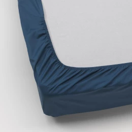 Простыня натяжная - аналог IKEA ULLVIDE, 180х200, синий