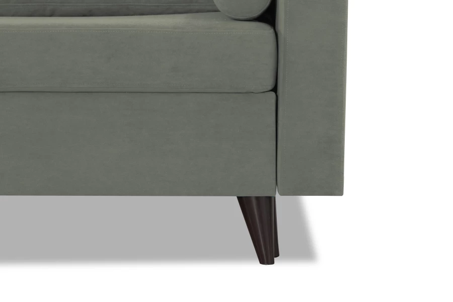 Диван-кровать Фидель, серый, 231х103х98 см (изображение №5)