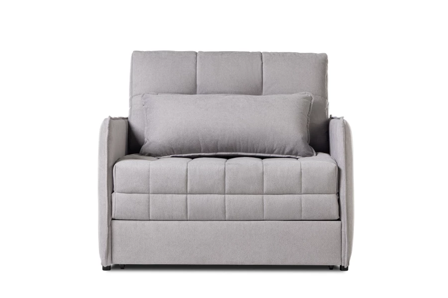 Кресло-кровать Панда, светло-серый, 112х101х100 см (изображение №8)