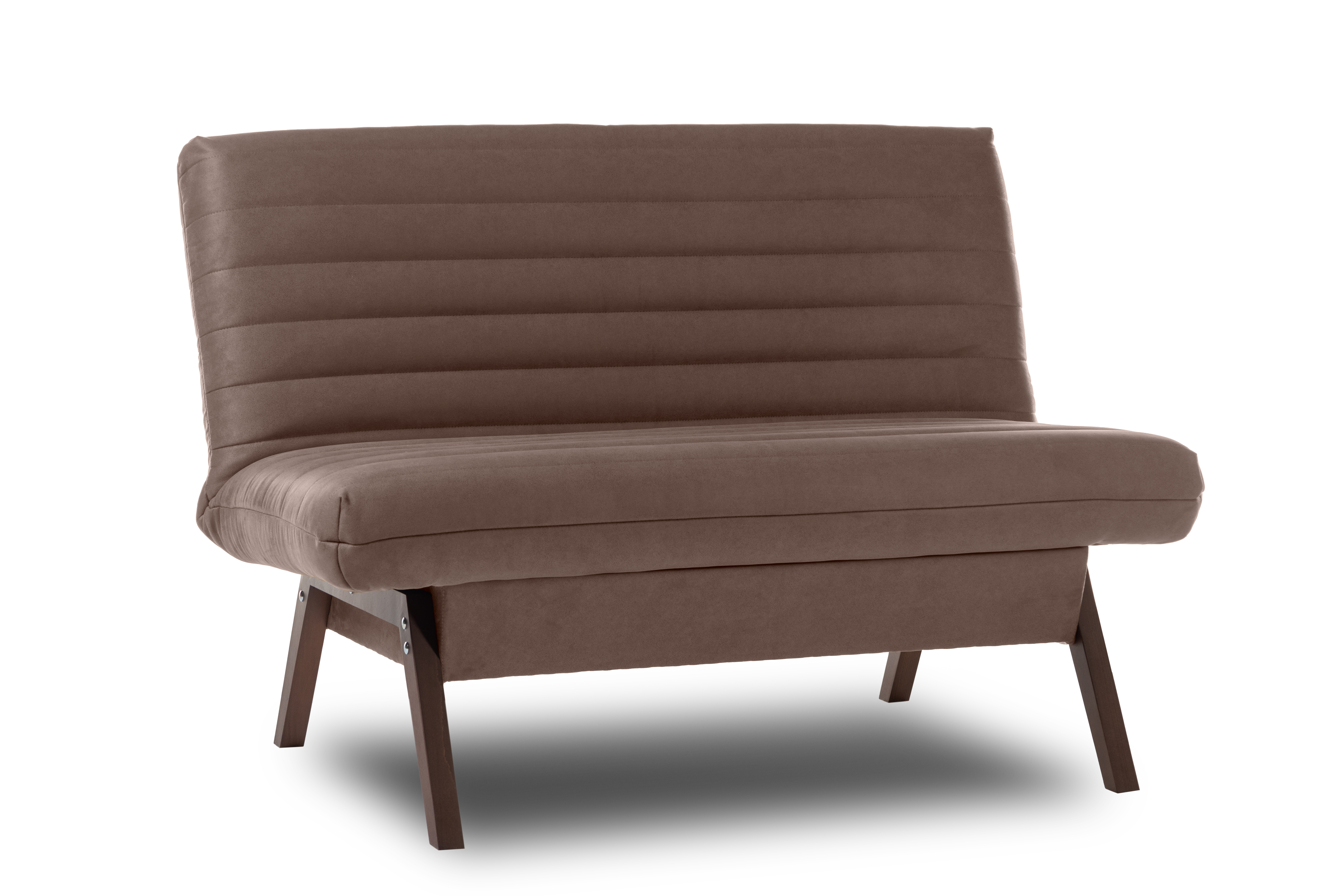 Кресло Каир, кофейная замша, 130х73х88 см