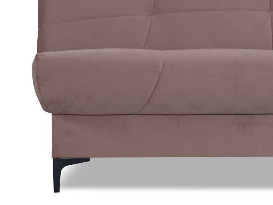 Диван-кровать Ривьера, кофейно-песочно-серый, 192х95х105 см (изображение №4)