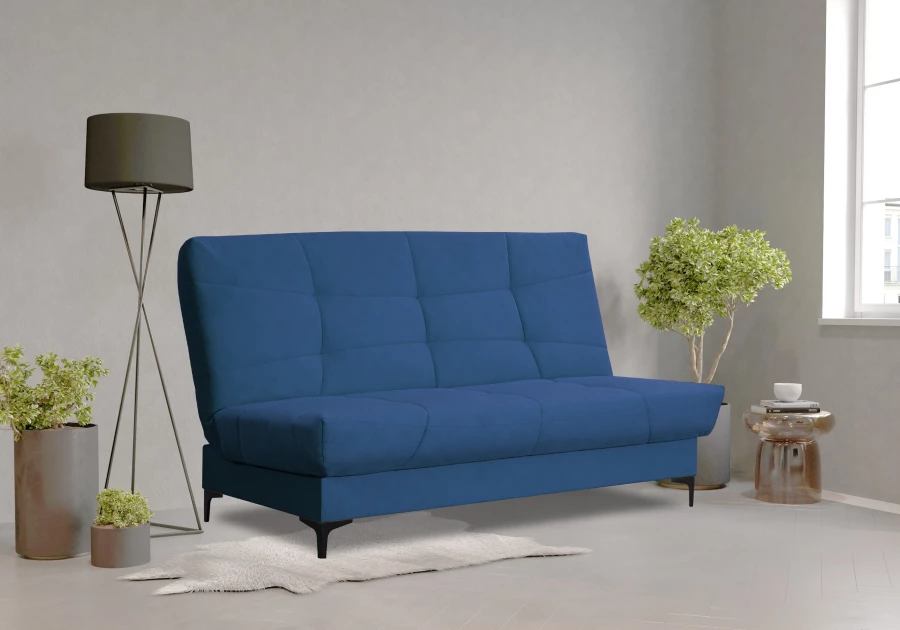Диван-кровать Ривьера, синий, 192х95х105 см (изображение №12)