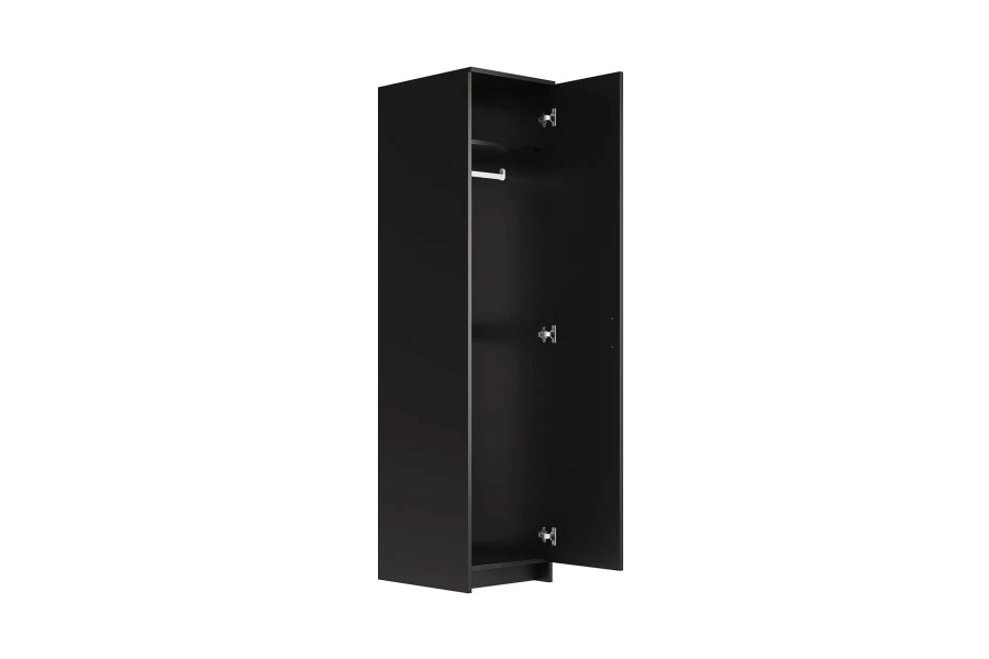 Шкаф 1 дверь  Пегас -аналог ИКЕЯ КЛЕППСТАД /IKEA KLEPPSTAD, 39х58х202,венге (изображение №2)