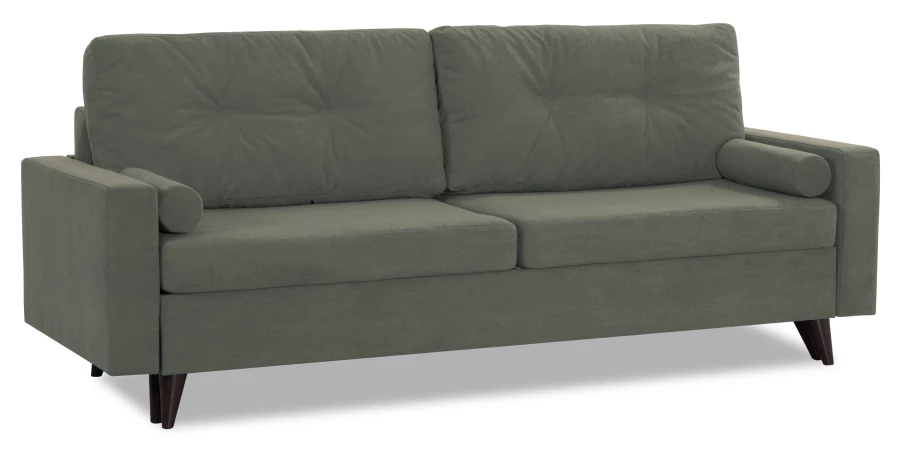 Диван-кровать Фидель, серый, 231х103х98 см (изображение №3)