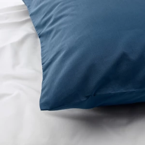 Наволочка - 2 шт, хлопок 100% - аналог IKEA ULLVIDE, 50x70, синий