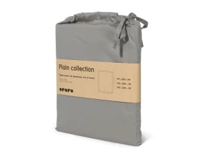Второе фото. Простыня на резинке Plain Collection 90х200см
