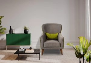 Второе фото. Кресло мягкое Вояж 7, анатомическое, графитовый, 72х94х94 см