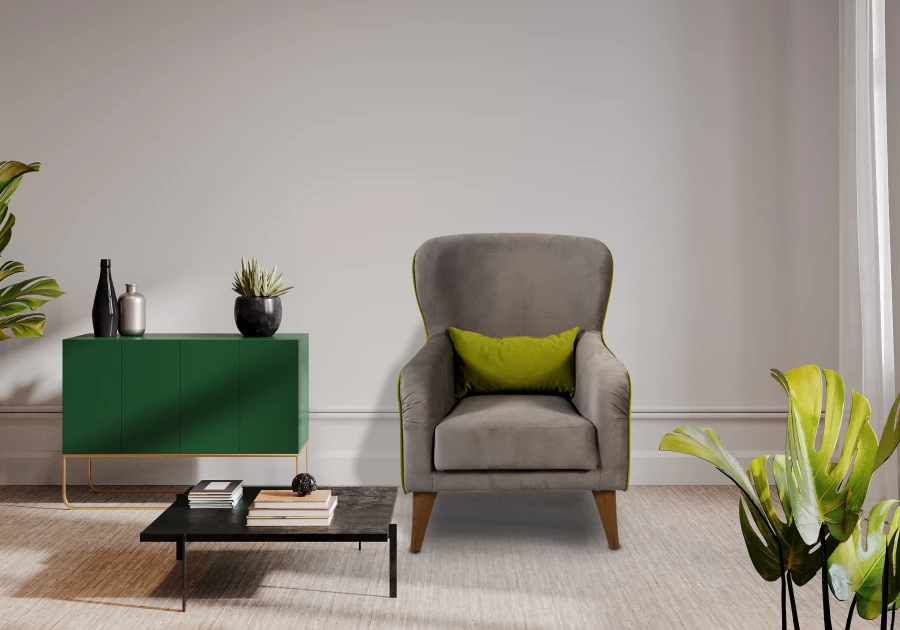 Кресло мягкое Вояж 7, анатомическое, графитовый, 72х94х94 см (изображение №10)