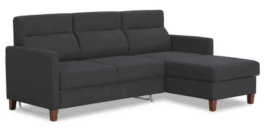 Диван-кровать Марсель , серый 228х160х97 см (изображение №2)