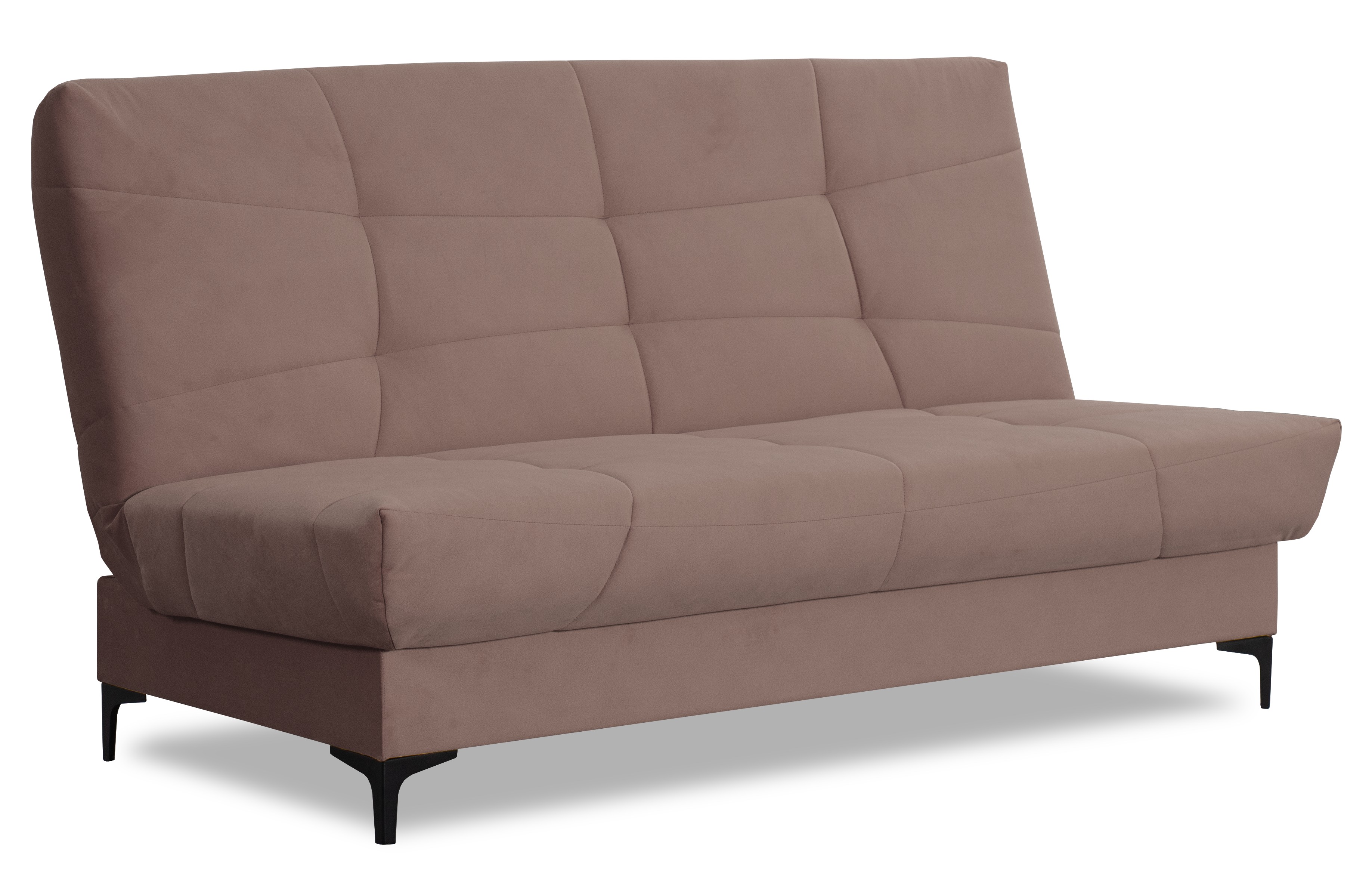 Диван-кровать Ривьера, кофейно-песочно-серый, 192х95х105 см