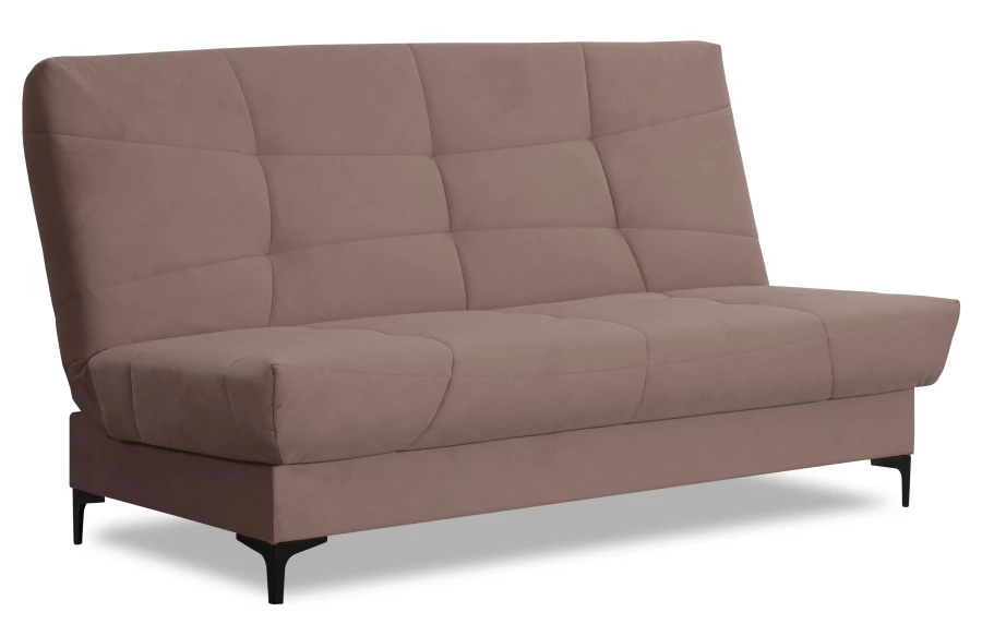 Диван-кровать Ривьера, кофейно-песочно-серый, 192х95х105 см (изображение №1)