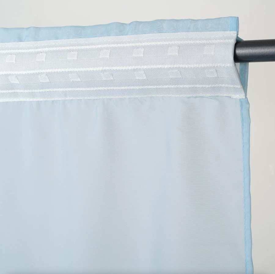 Гардина - аналог IKEA REVLUMMER, 300х250 см, синий ИКЕА (изображение №3)