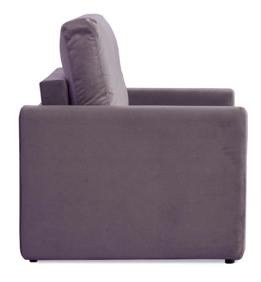 Прямой диван-кровать Юнат 2, раскладной, какао, 106х87х94 см (изображение №2)