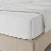 Простыня, хлопок 100% - аналог IKEA DVALA, 240x260 см, белый (изображение №2)