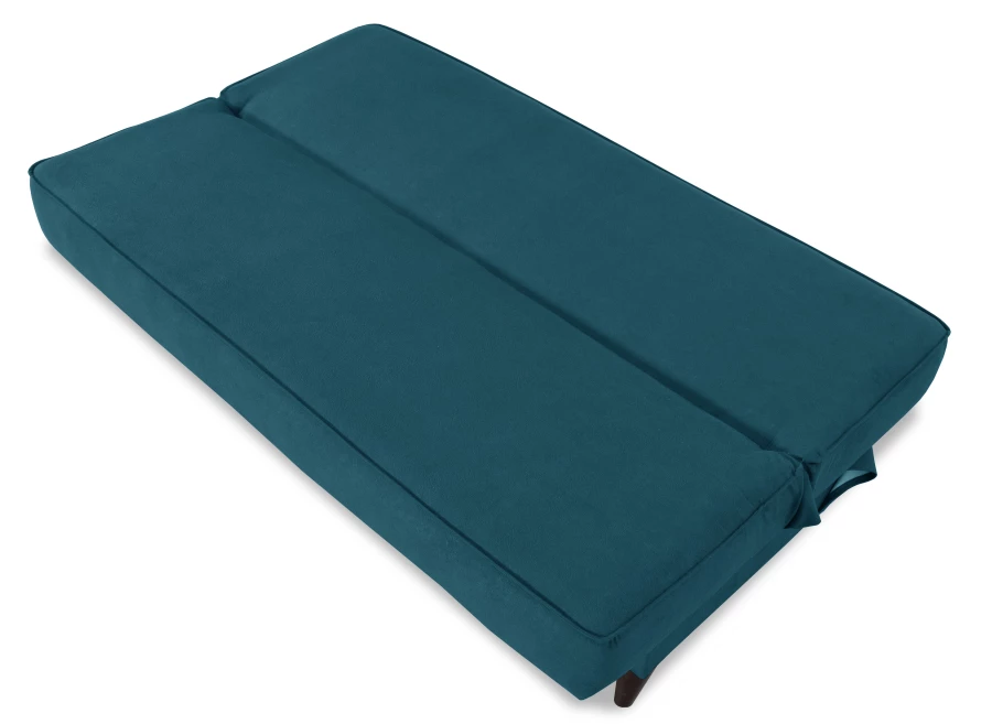 Прямой диван Наварра 2, синий с мелкими разводами 187х87х90 см (изображение №9)