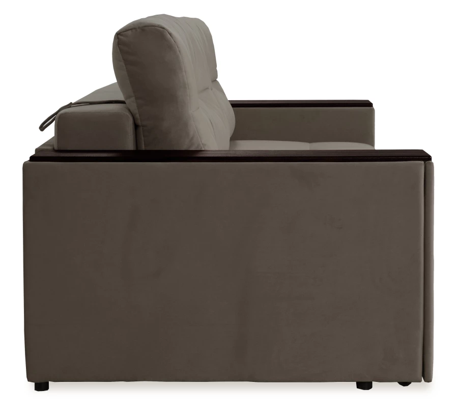 Диван-кровать Элегант, песочно-серый, 253х106х99 см (изображение №4)