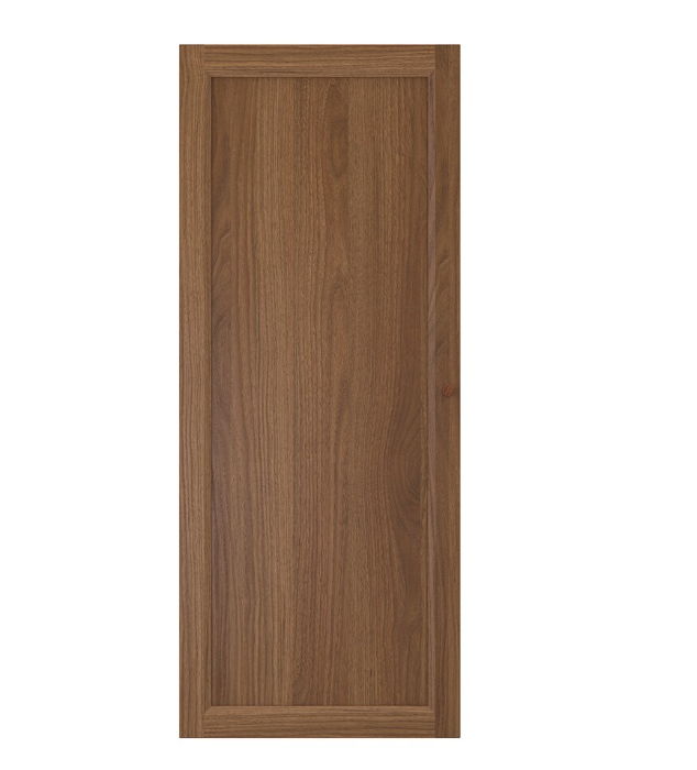 Дверца книжного шкафа - IKEA OXBERG/ОКСБЕРГ, 40х97 см, коричневый орех, ИКЕА
