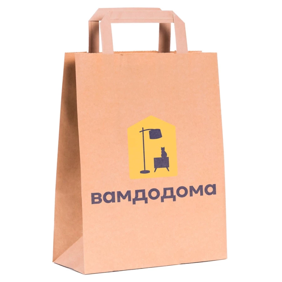 Крафтовый пакет Вамдодома (изображение №1)