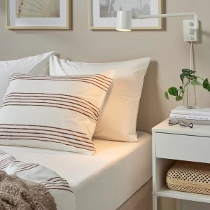 Простыня, хлопок 100% - аналог IKEA DVALA, 240x260 см, белый