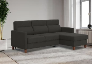 Второе фото. Диван-кровать Марсель , серый 228х160х97 см