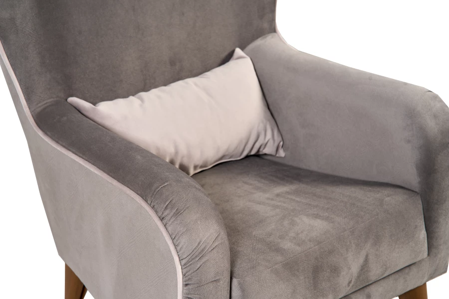 Кресло мягкое Вояж 7, анатомическое, графитовый, 72х94х94 см (изображение №8)