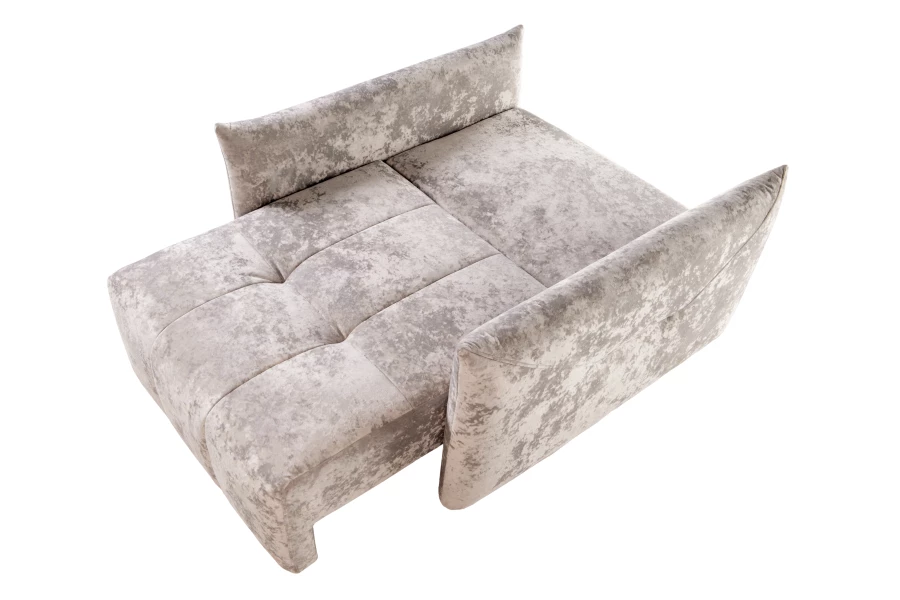 Кресло Таип 2, серо-песочный велюр, 138х128х86 см (изображение №3)