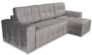 Угловой диван-кровать Реал, светло-серый228х160х97 см